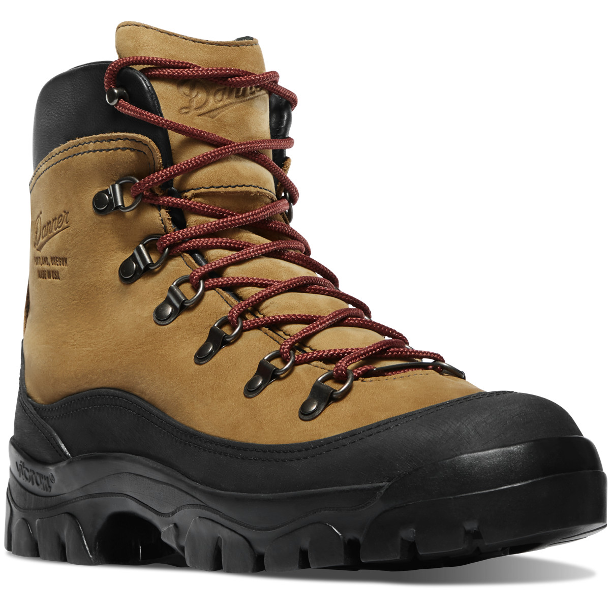 Danner Mens Crater Rim Hiking Boots Brown/Black - TDE615927